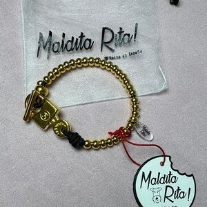 Gold Beaded Bracelet